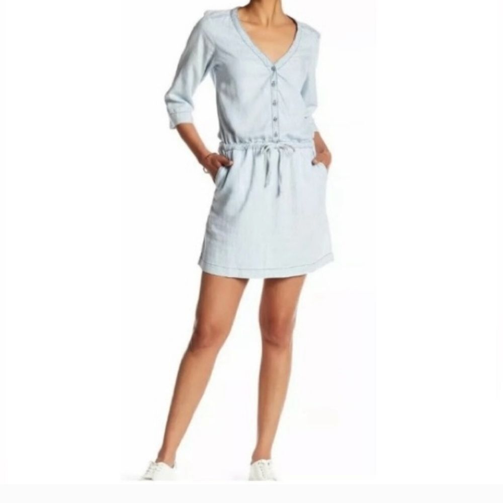 Michael Stars Sky Blue Mini Dress